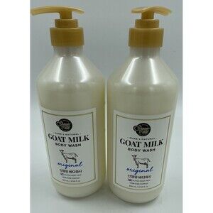 2Pk SHOWER MATE Original Soothe  NATURAL GOAT MILK BODY WASH DUTCH GOAT MILK O05